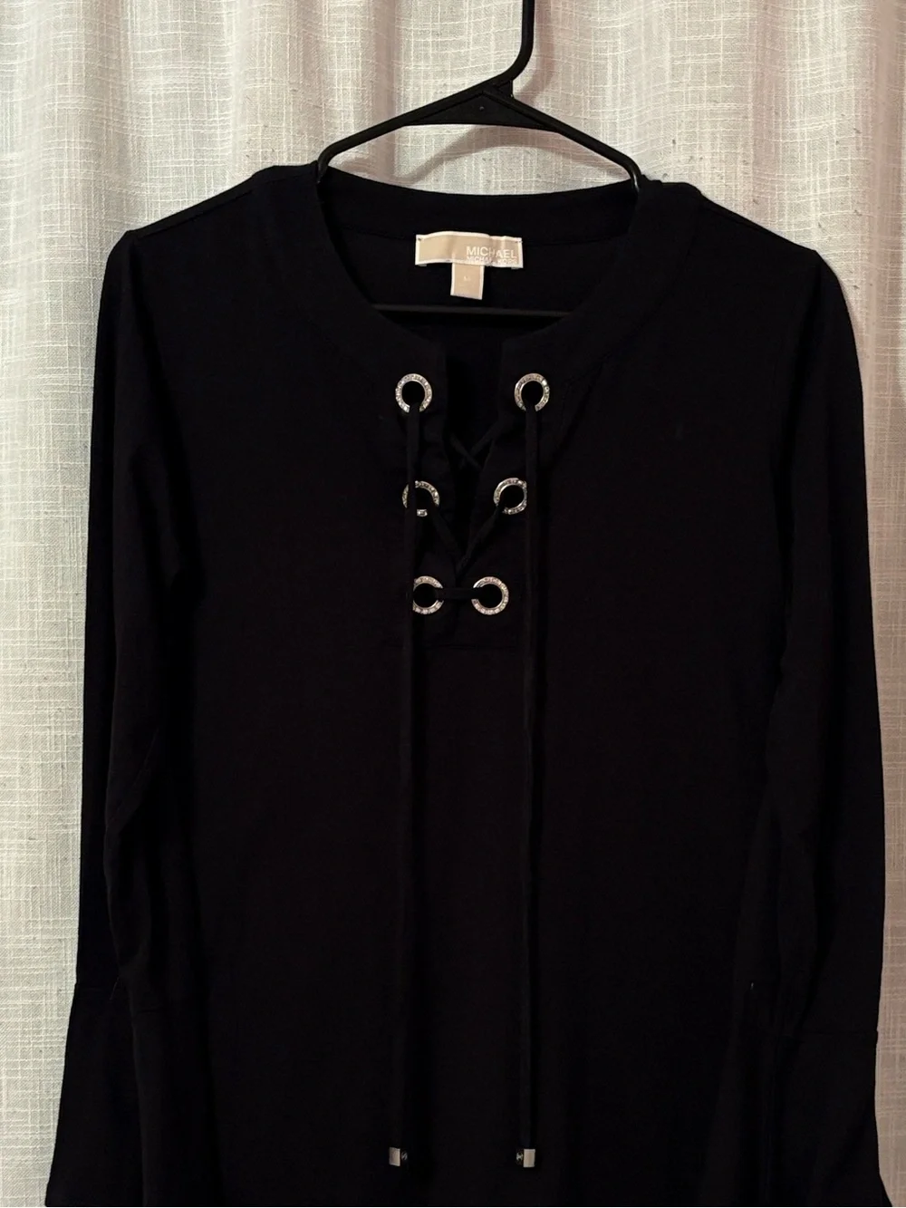 Michael Kors Lace Up Blouse